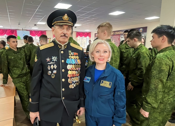 Ветеран ВМФ россии в гостях у авангарда