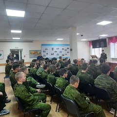 Организована встреча с ветераном СВО Шепелевым Д.А.