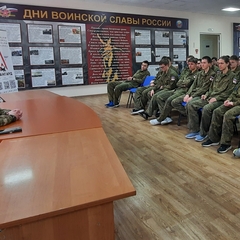 ветеран сво в гостях у "авангарда"